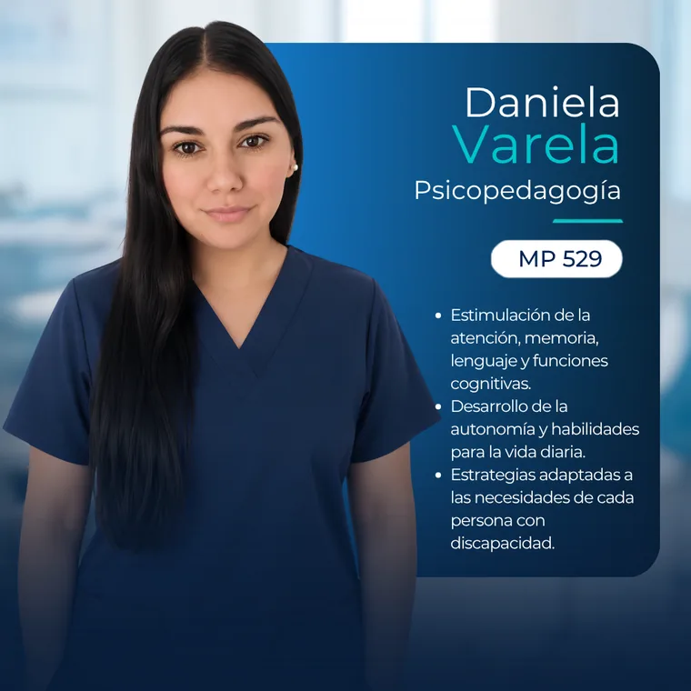 Daniela Varela, psicopedagogía, MP 529
